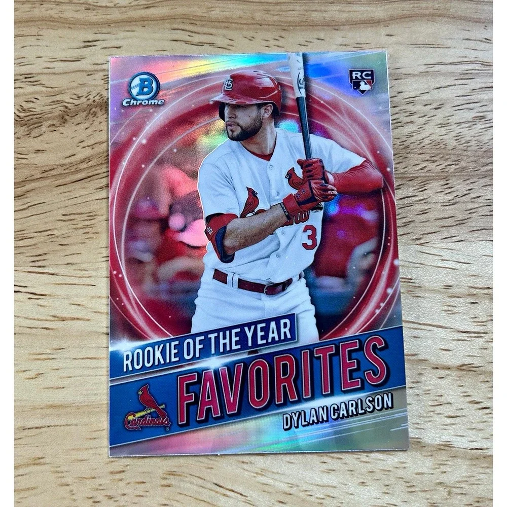 Topps 2021 Bowman Dylan Carlson RC Rookie of the Year Favorites #RRY-DC